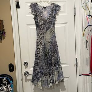 Komarov Leopard Print Dress